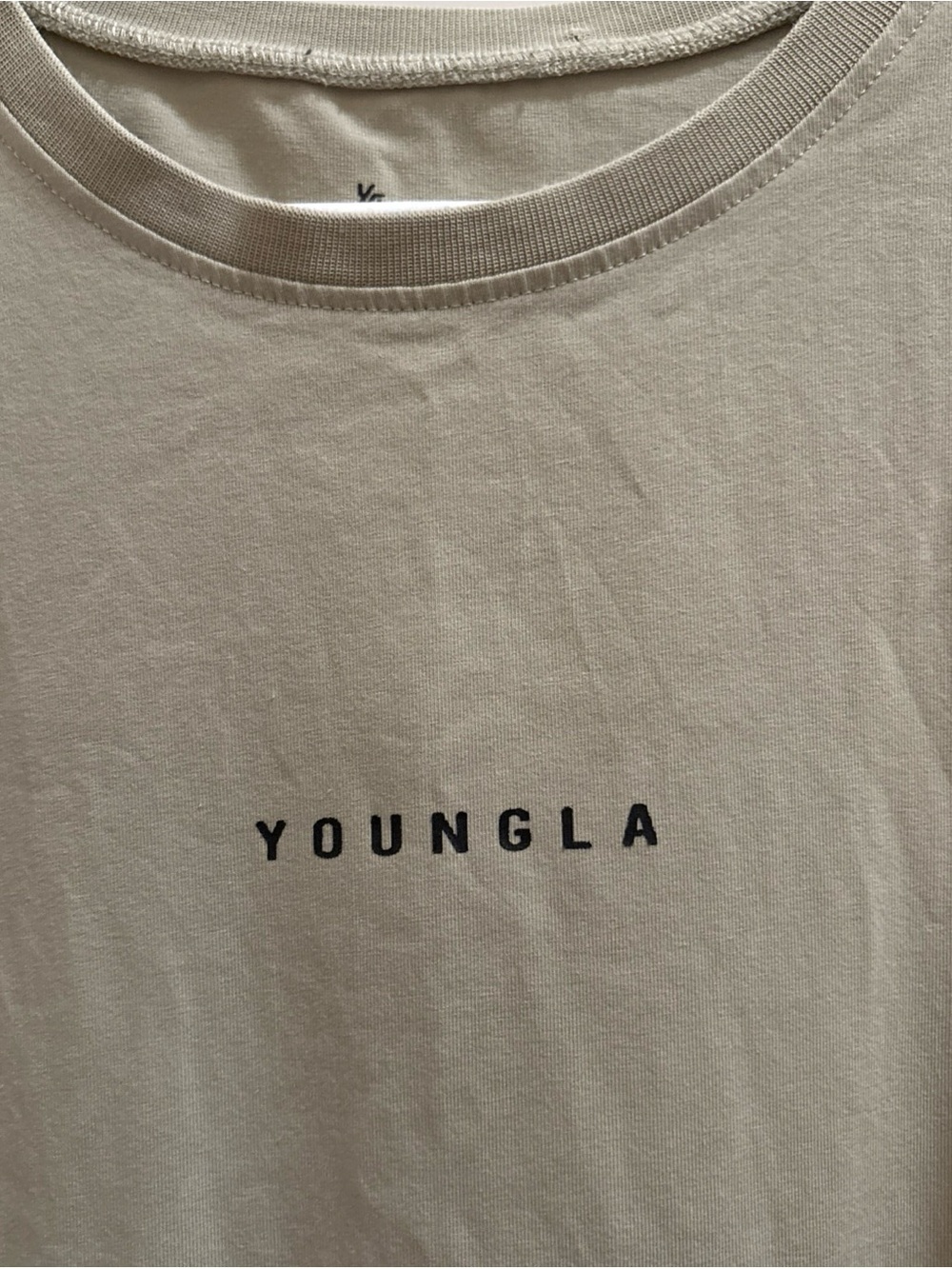 YoungLa 401 Essential Jacked Shirt XL Green Athleisure Workout Gym Lift Yoga Men - Picture 2 of 5